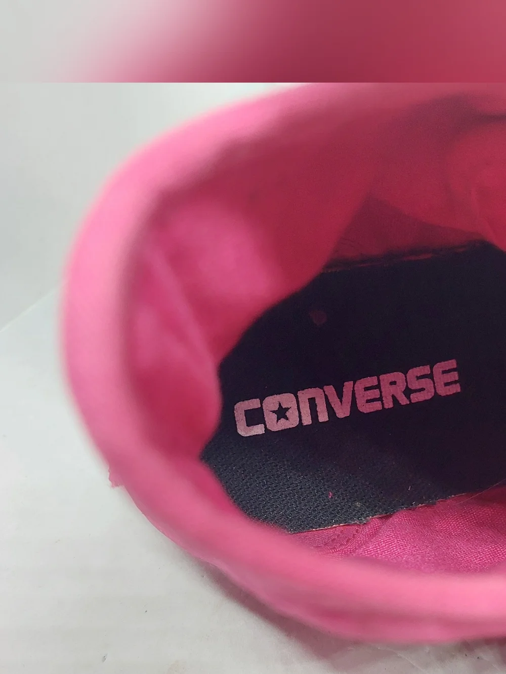 Converse OPI V-I-Pink Passes Chuck Taylor All Star High Top Sneakers Kid Size 5